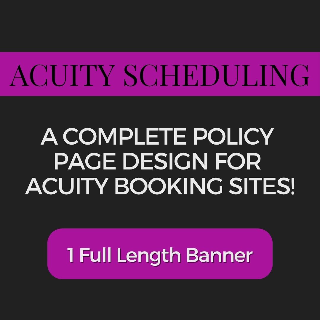90's Vibe Acuity Design Template