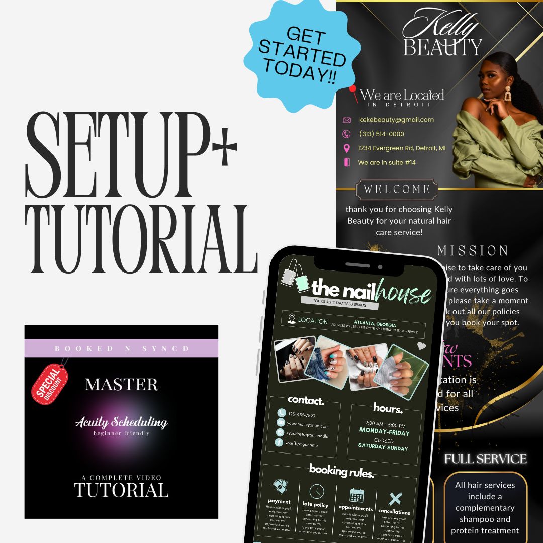 Setup Bundle: Setup + Design + Tutorial