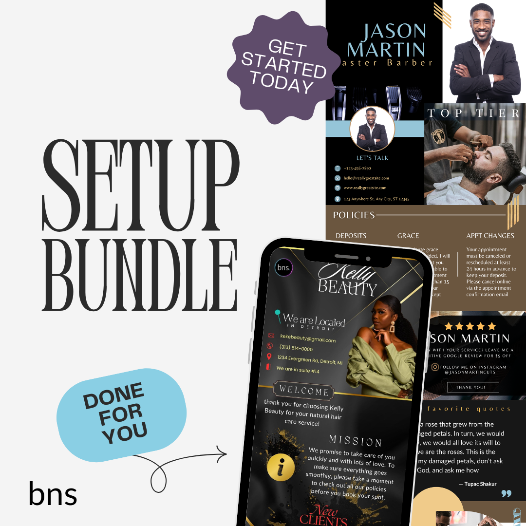 Setup Bundle: Setup + Design + Tutorial