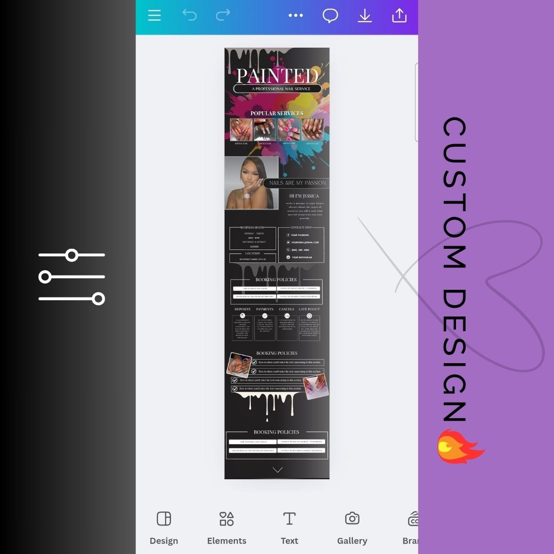 Color Blast Acuity Design Template