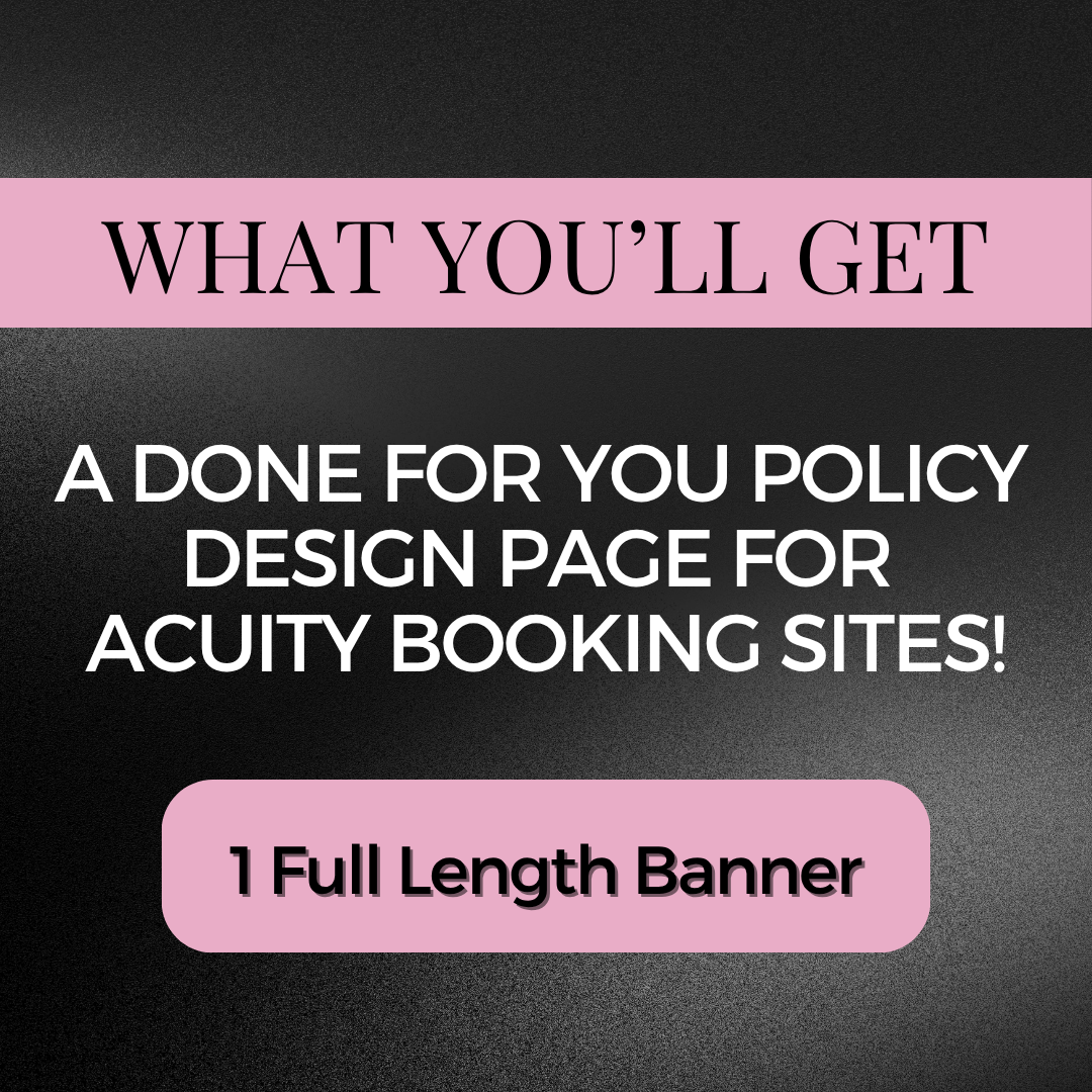 Beauty Corner Acuity Design Template