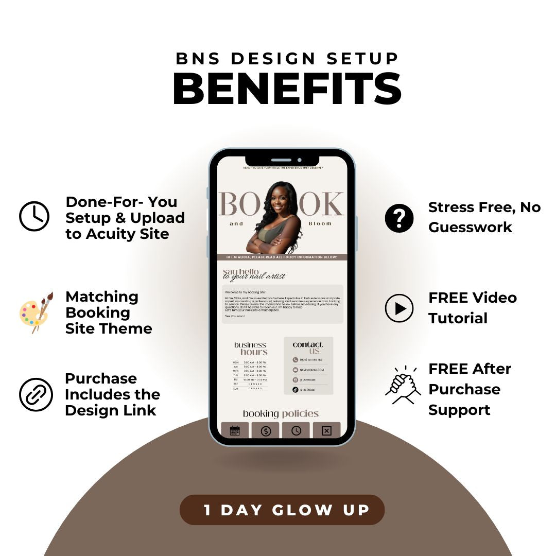 Book and Bloom Design Setup