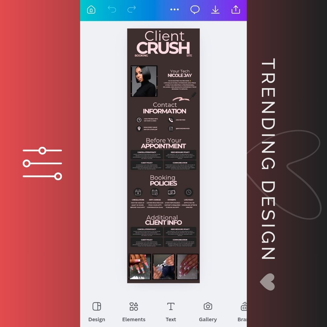 Client Crush Acuity Template