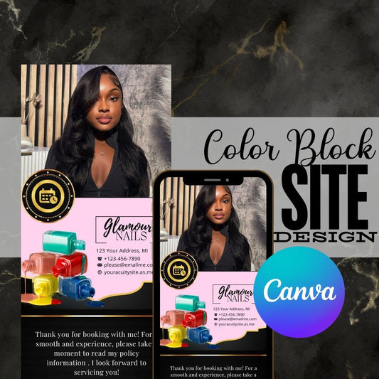 Color Block Acuity Design Template