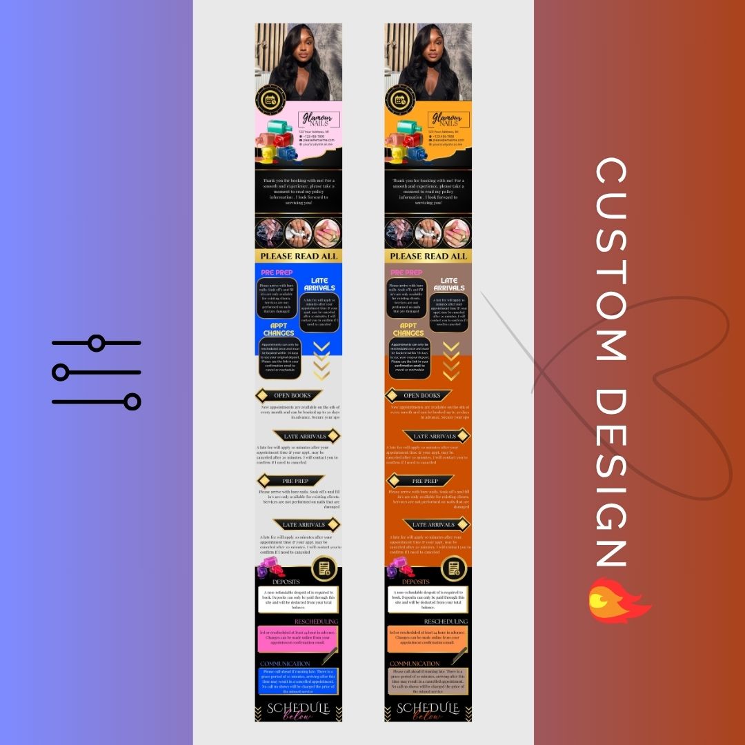 Color Block Acuity Design Template