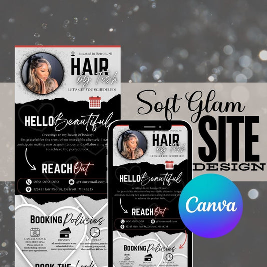 Soft Glam Acuity Design Template