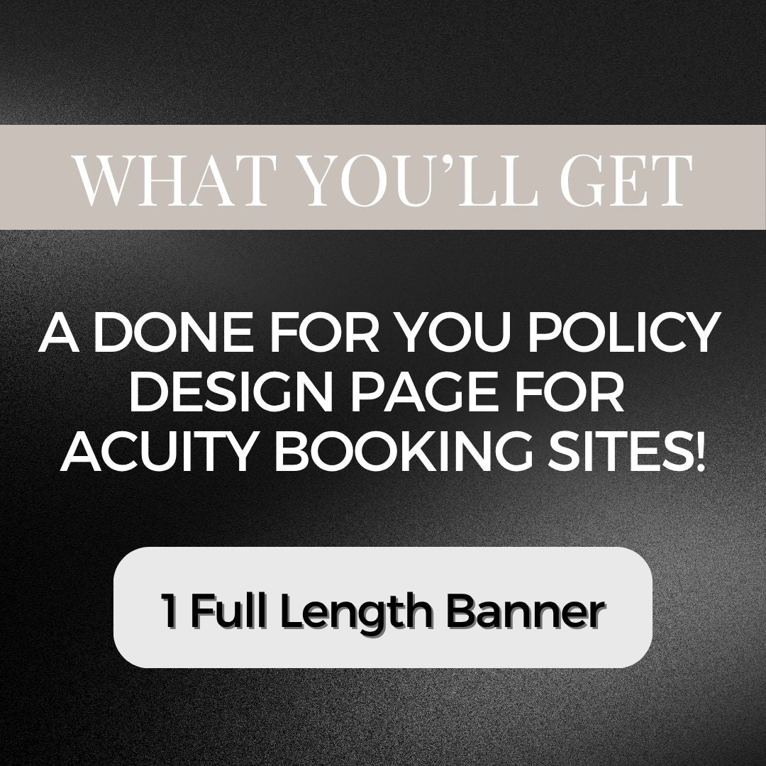 Soft Glam Acuity Design Template