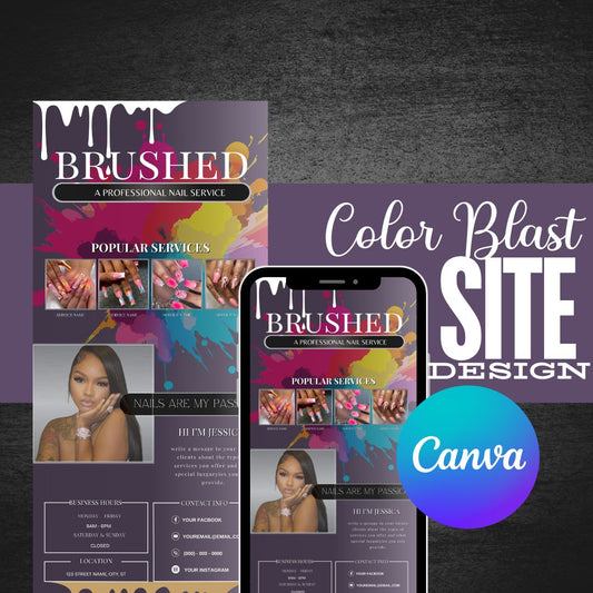 Color Blast Acuity Design Template