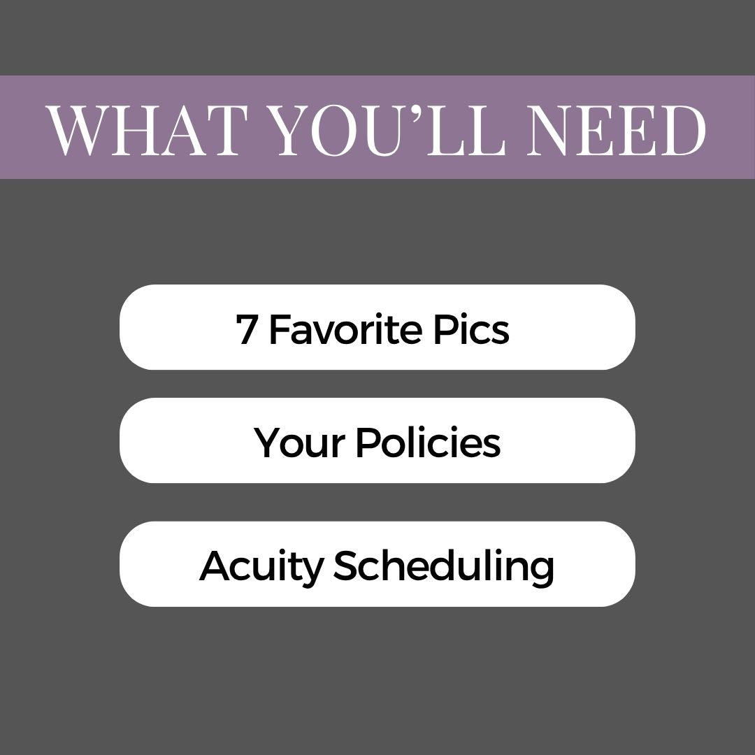 Slay Babe Acuity Design Template