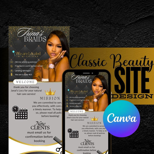 Classic Beauty Acuity Design Template