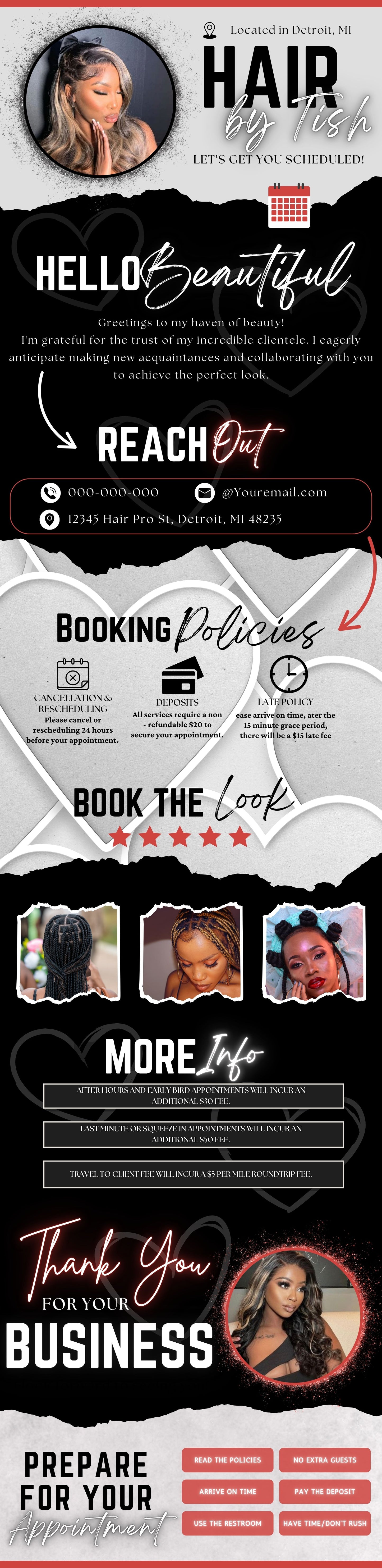 Soft Glam Acuity Design Template