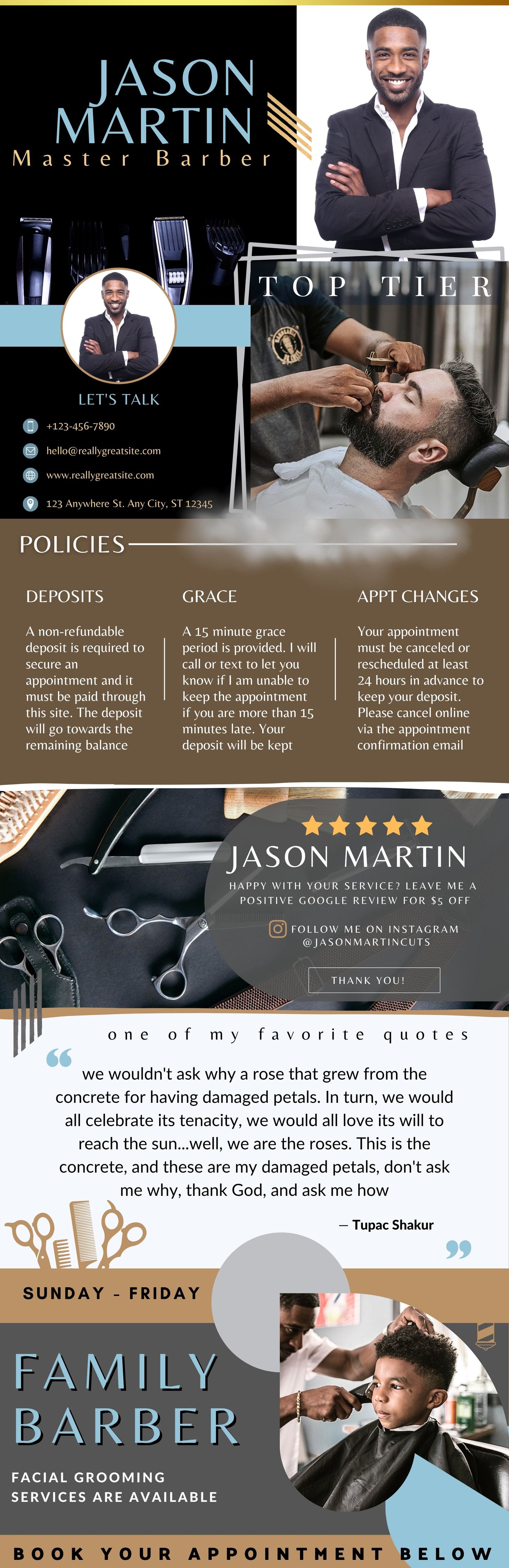 Faded Acuity Design Template