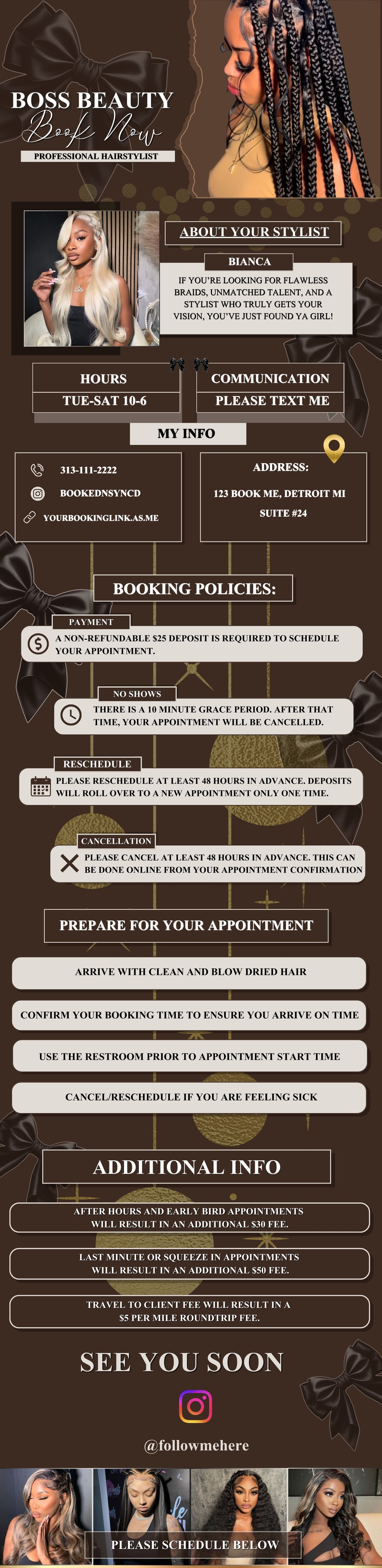 Boss Beauty Acuity Design Template
