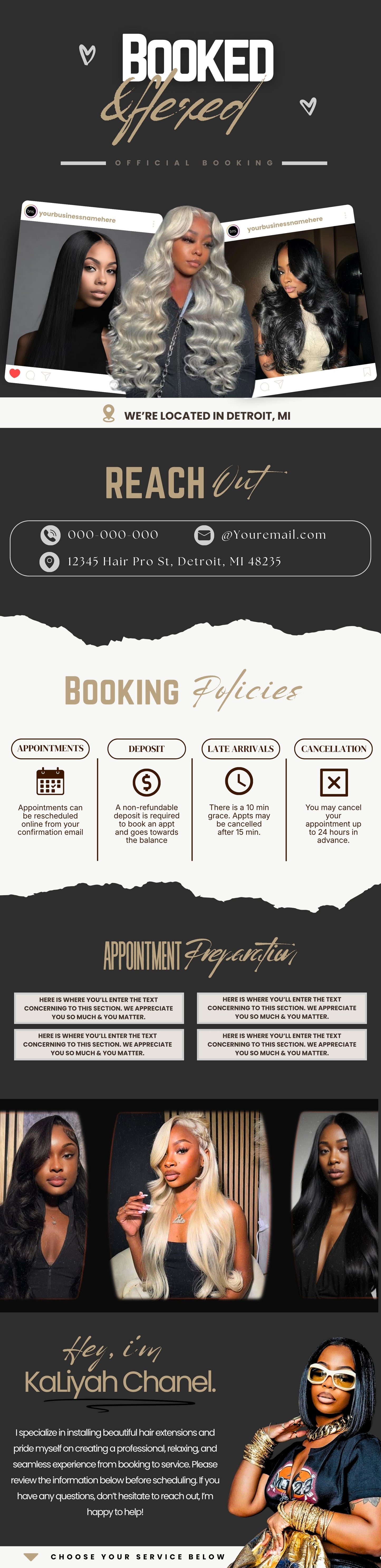 Booked and Flexed Acuity Design Template