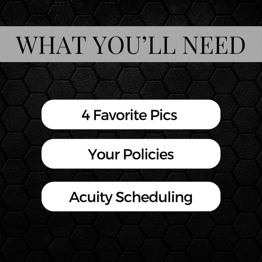 Pretty Tiles Acuity Design Template