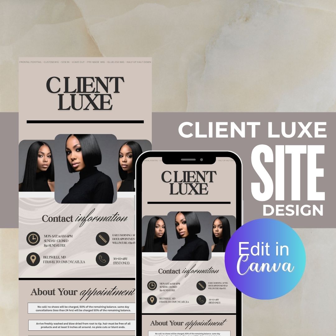 Client Luxe Acuity Design