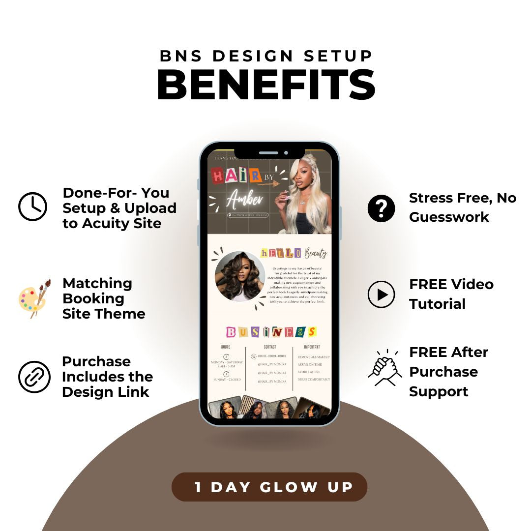 Hair by Me Design Setup
