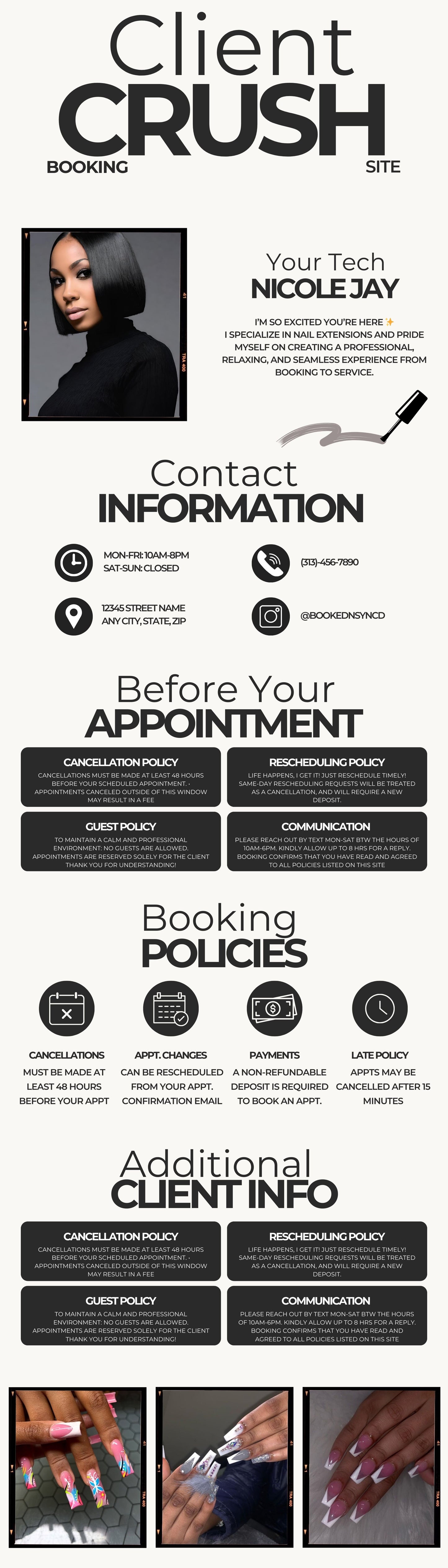 Client Crush Acuity Template