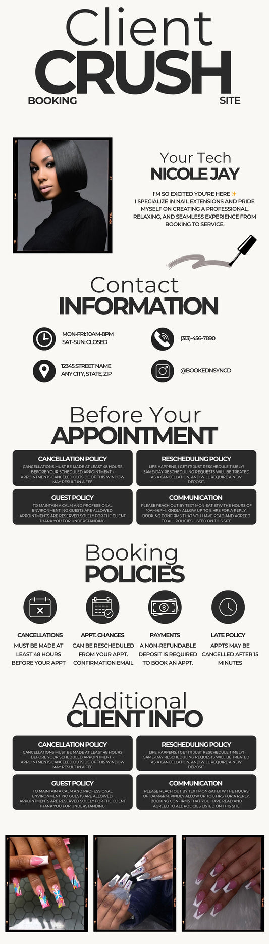 Client Crush Acuity Template