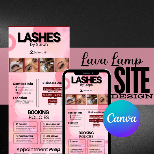 Lava Lamp Acuity Design Template