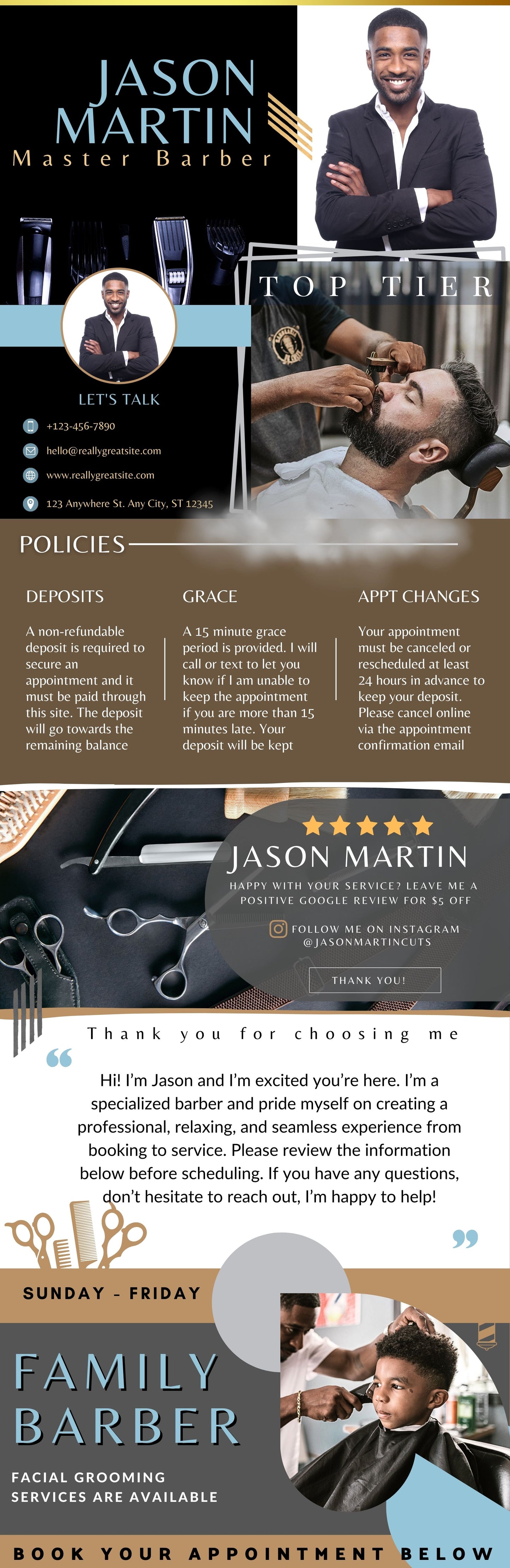 Faded Acuity Design Template