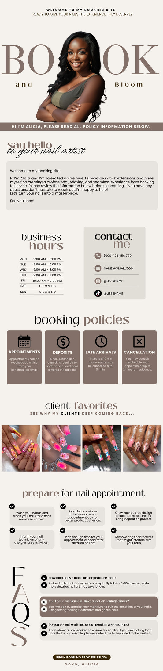 Book and Bloom Design Setup