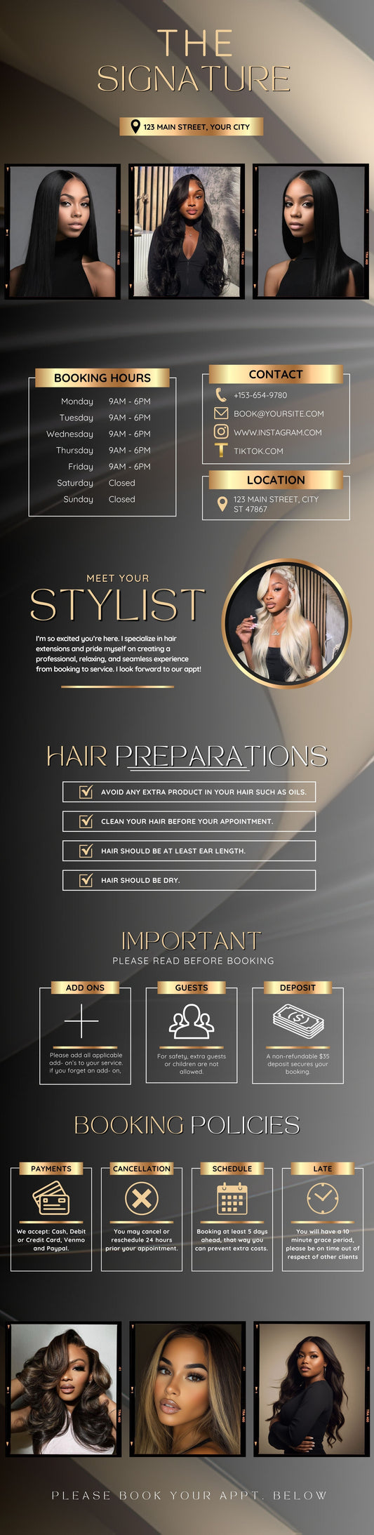 The Signature Acuity Design Template