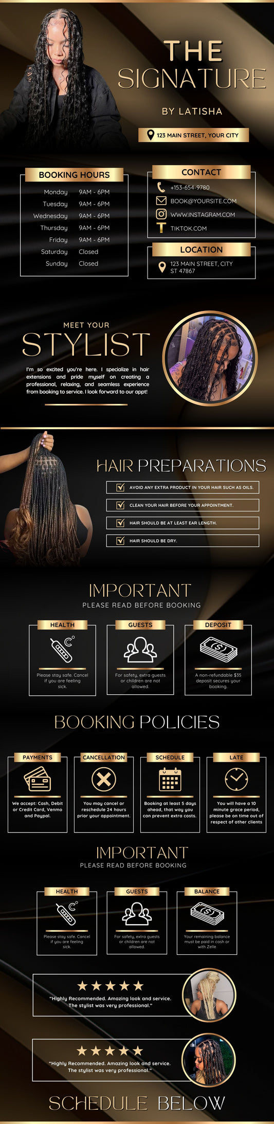 The Signature Acuity Design Template