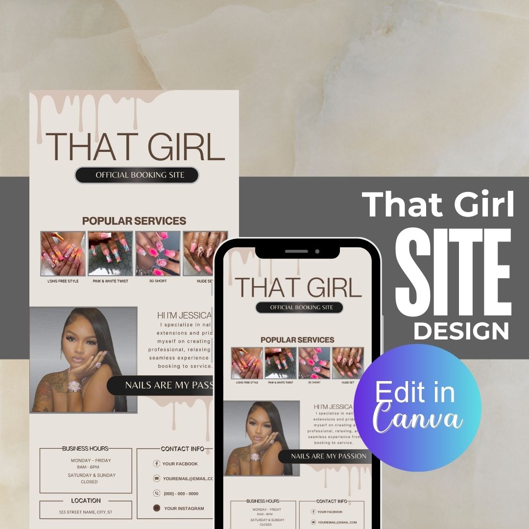 That Girl Acuity Design Template