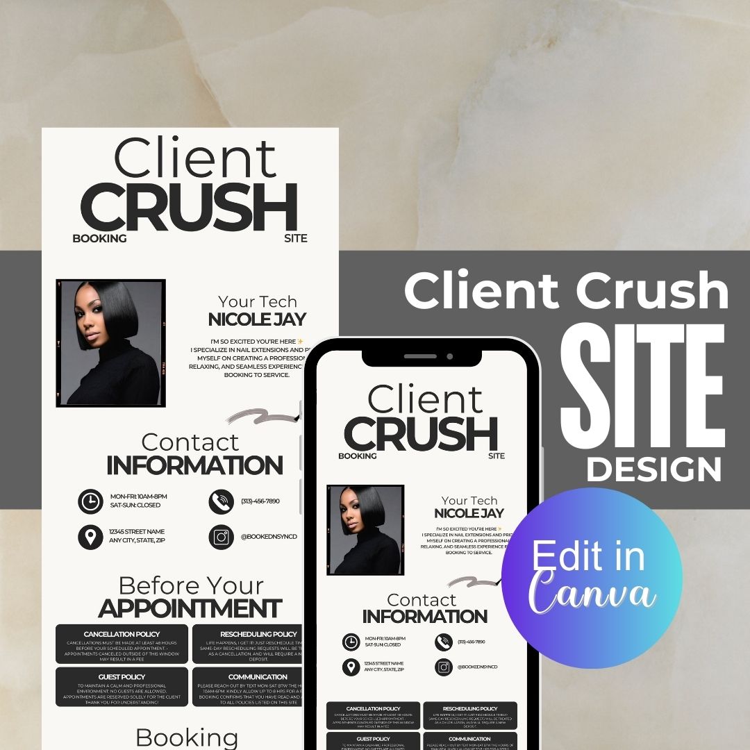 Client Crush Acuity Template