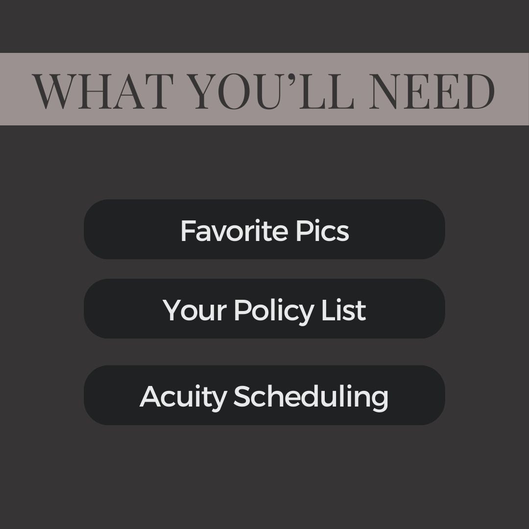 Client Crush Acuity Template
