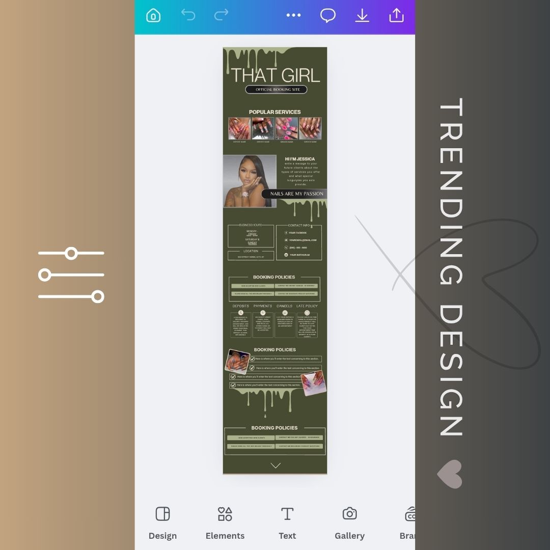 That Girl Acuity Design Template