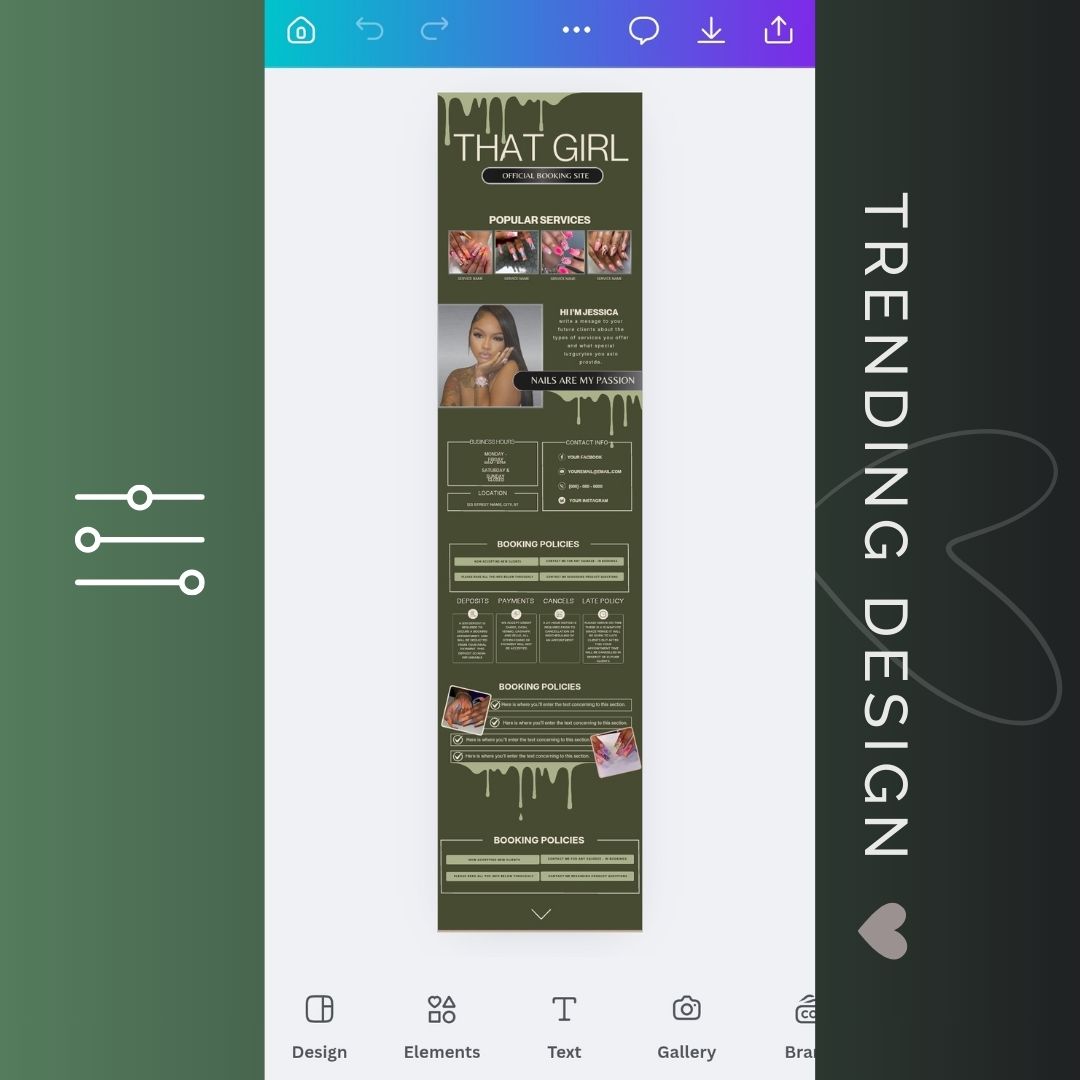 That Girl Acuity Design Template