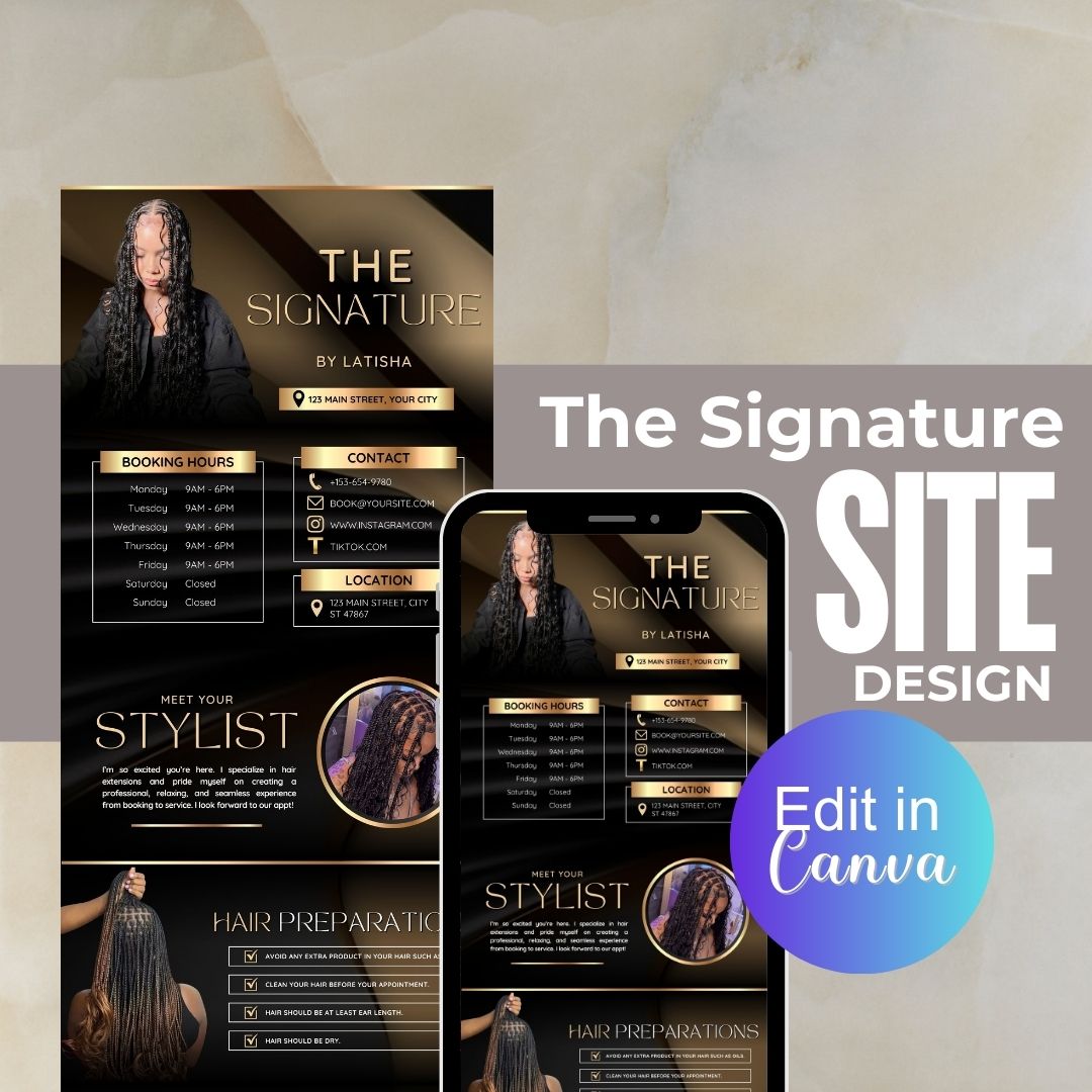 The Signature Acuity Design Template