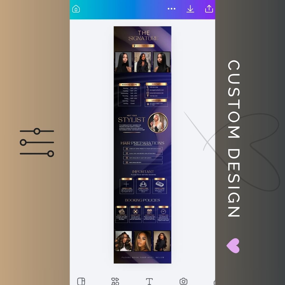 The Signature Acuity Design Template